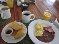 Full Belizean breakfast